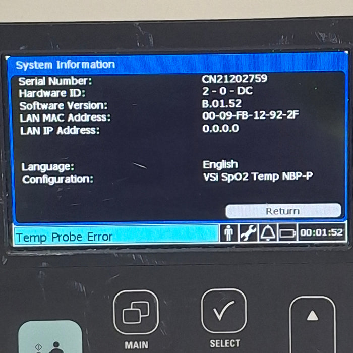 Philips SureSigns VSi Vital Signs Monitor
