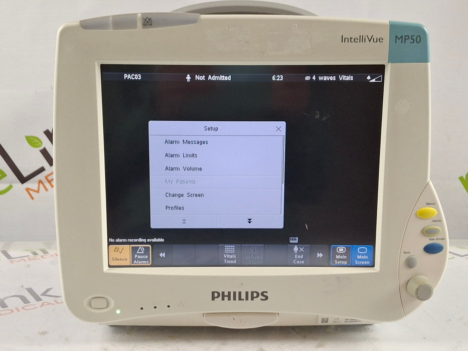 Philips IntelliVue MP50 Patient Monitor