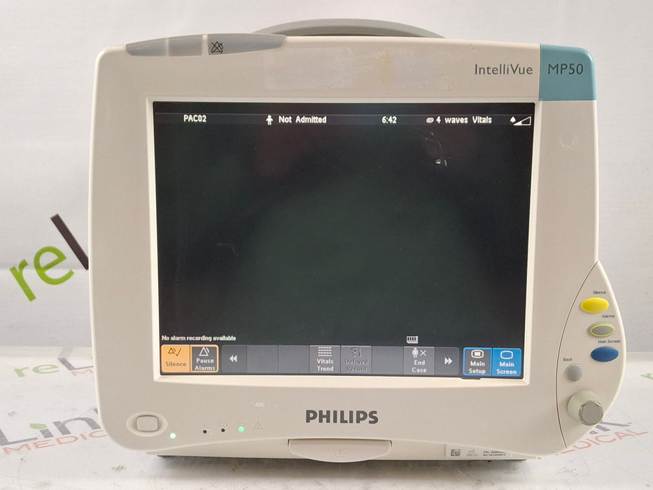 Philips IntelliVue MP50 Patient Monitor