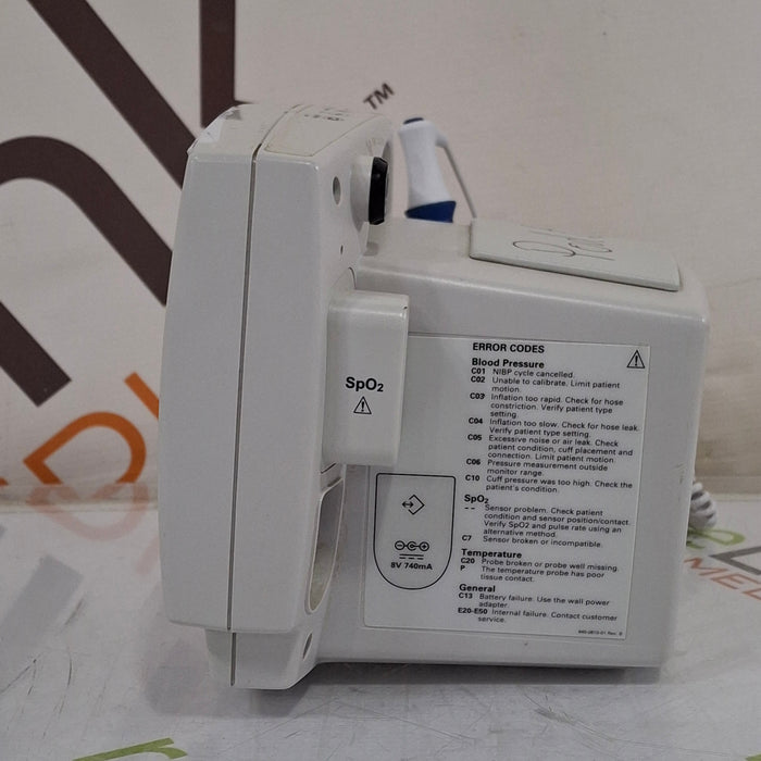 Welch Allyn 300 Series - Nellcor SpO2, Temp Vital Signs Monitor