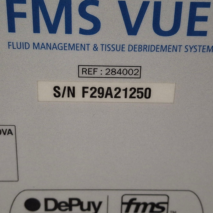 DePuy 284002 FMS Vue Fluid Management and Tissue Debridement System
