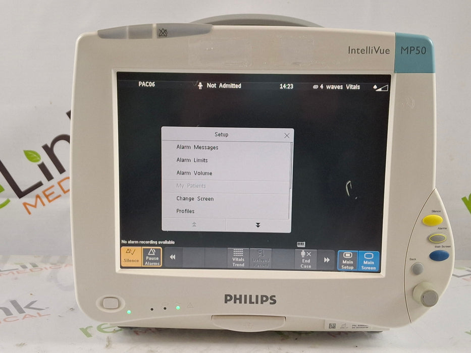 Philips IntelliVue MP50 Patient Monitor