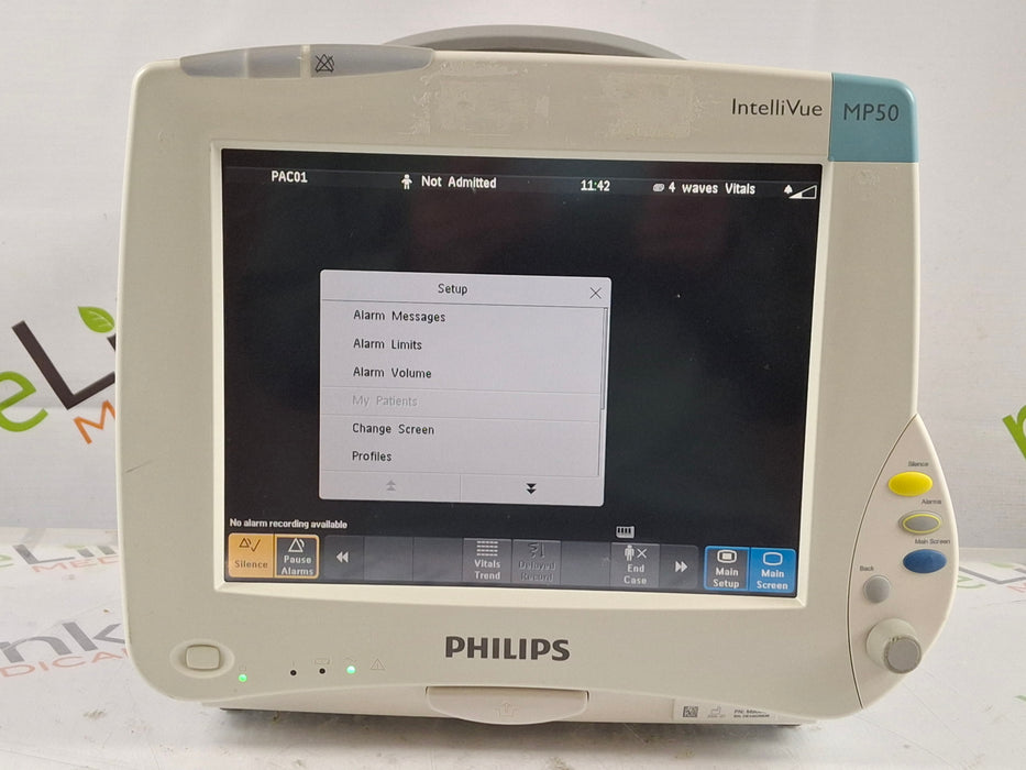 Philips IntelliVue MP50 Patient Monitor