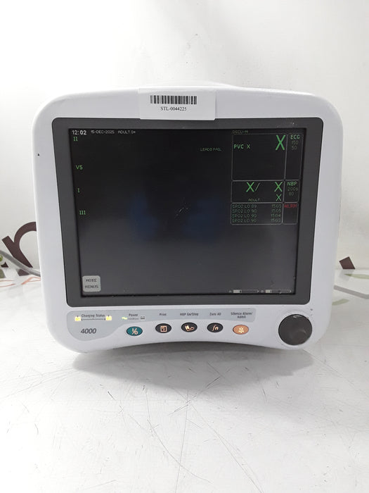 GE Healthcare Dash 4000 - GE/Nellcor SpO2 Patient Monitor
