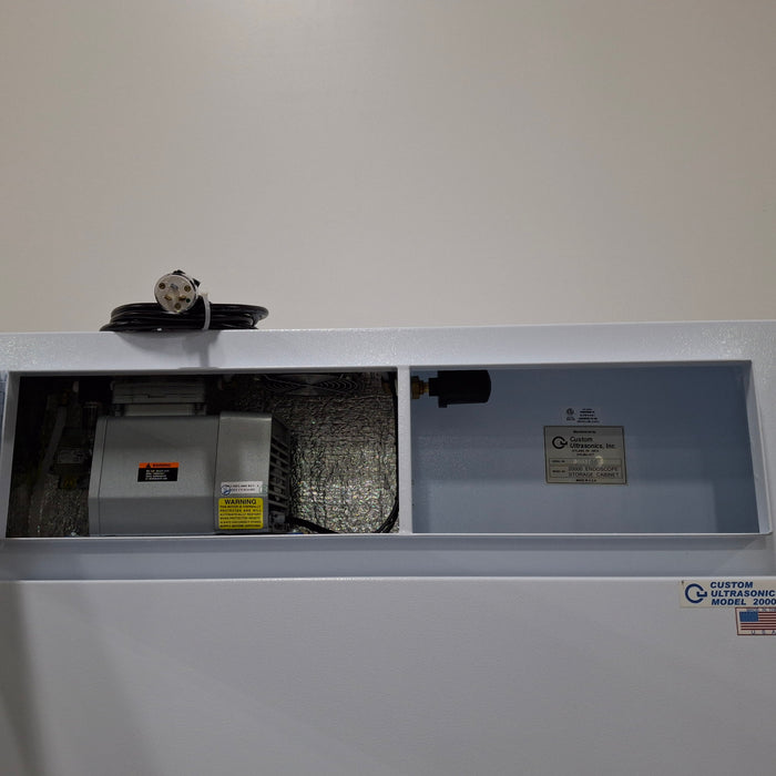Custom Ultrasonics Model 20000 Endoscope Storage Cabinet