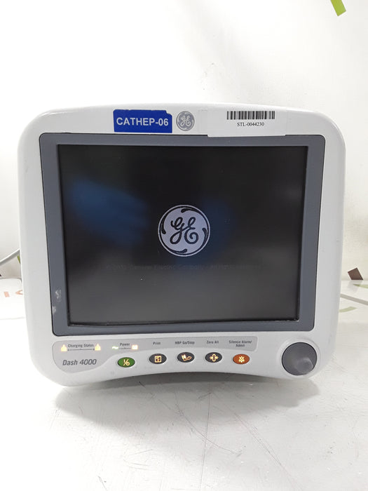 GE Healthcare Dash 4000 - GE/Nellcor SpO2 Patient Monitor
