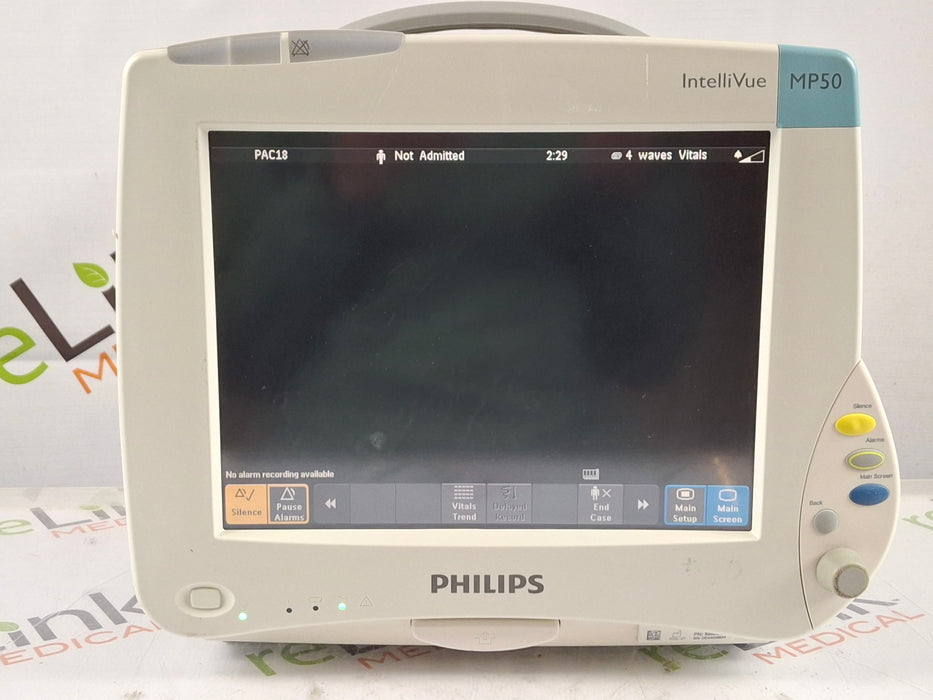 Philips IntelliVue MP50 Patient Monitor