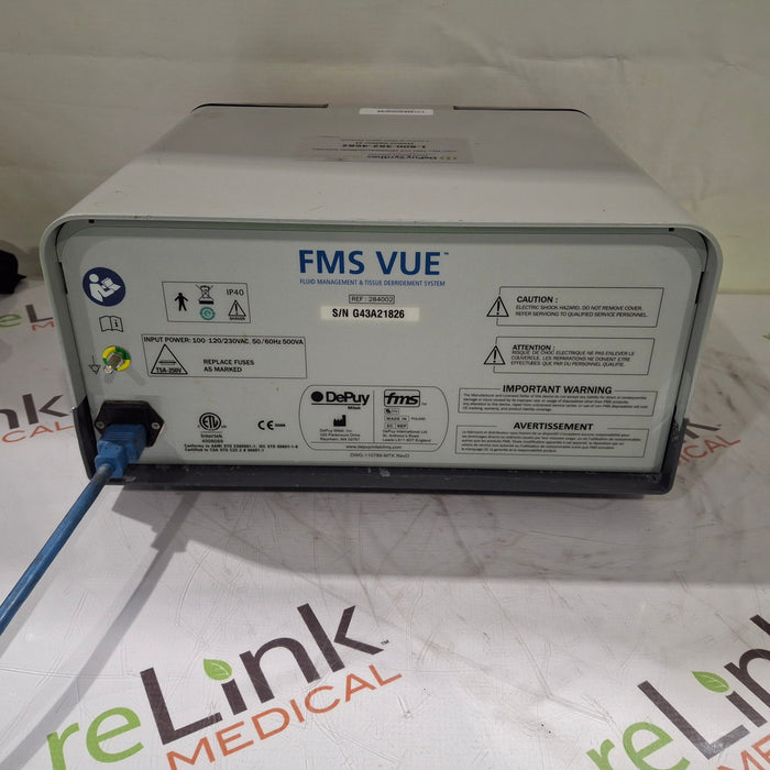 DePuy 284002 FMS Vue Fluid Management and Tissue Debridement System
