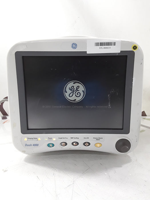GE Healthcare Dash 4000 - GE/Nellcor SpO2 Patient Monitor