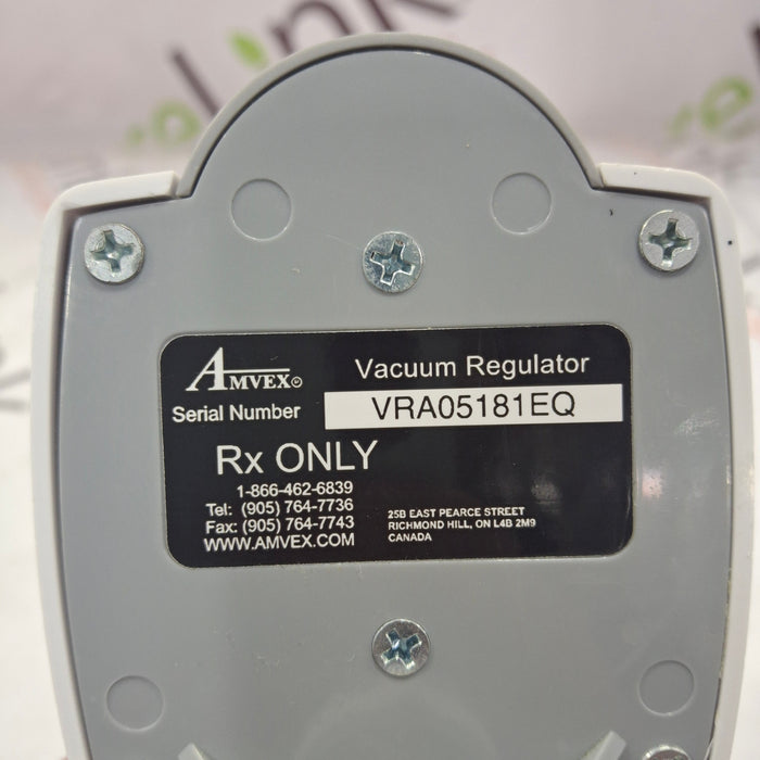 Amvex Vacuum Regulator