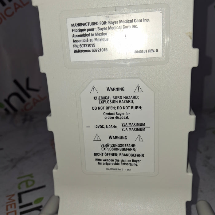 Medrad Spectris Solaris EP Injector Battery