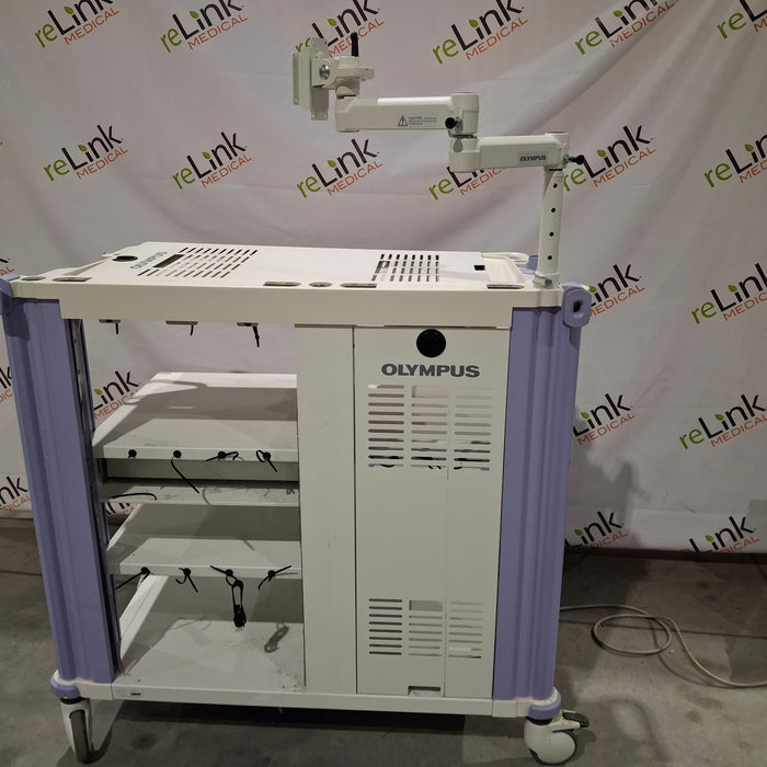 Olympus WM-DP1 Mobile Endoscopy Workstation Cart