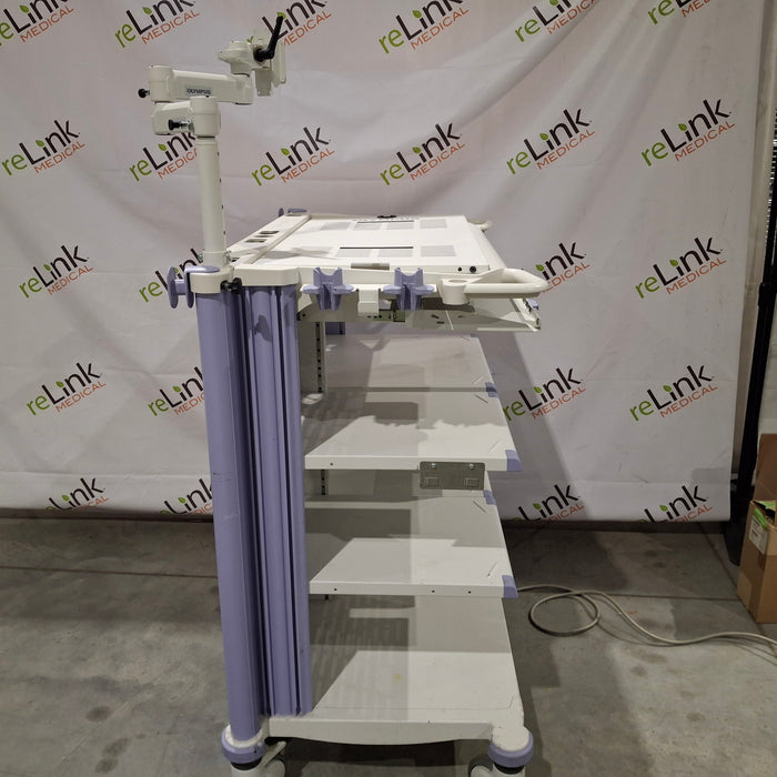 Olympus WM-DP1 Mobile Endoscopy Workstation Cart