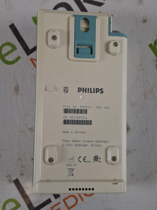 Philips M3001A-A02 OxiMax SpO2, NIBP, ECG MMS Module