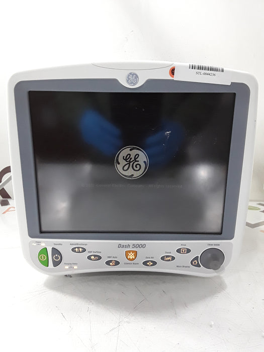 GE Healthcare Dash 5000 - GE/Nellcor SpO2 Patient Monitor