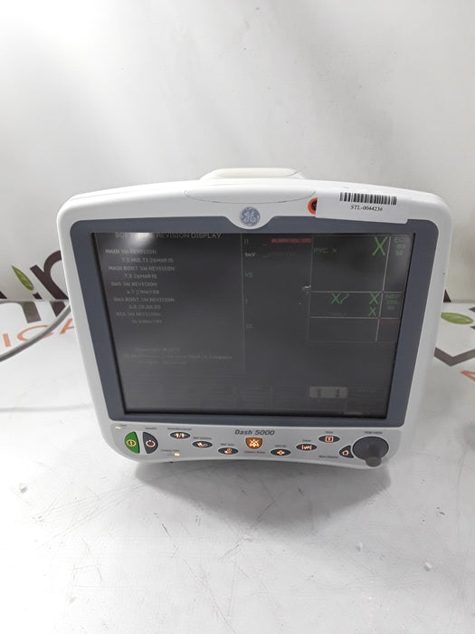 GE Healthcare Dash 5000 - GE/Nellcor SpO2 Patient Monitor