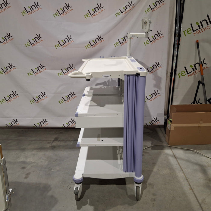 Olympus WM-DP1 Mobile Endoscopy Workstation Cart