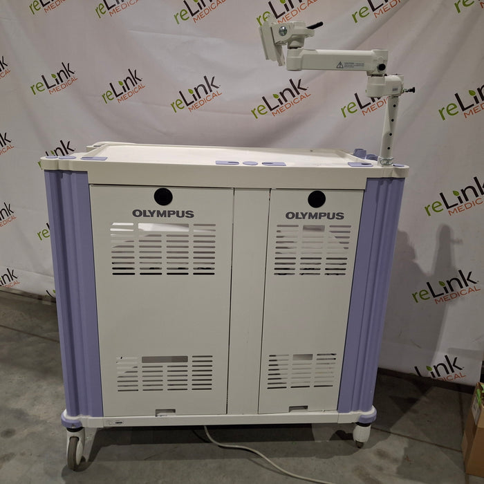 Olympus WM-DP1 Mobile Endoscopy Workstation Cart