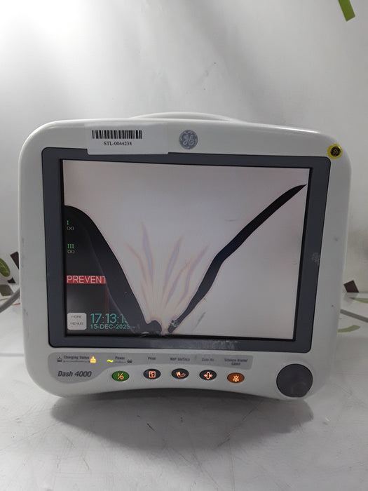 GE Healthcare Dash 4000 - GE/Nellcor SpO2 Patient Monitor