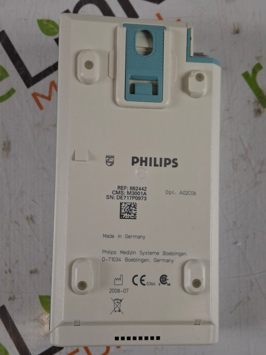 Philips M3001A-A02C06 OxiMax SpO2, NIBP, ECG, Temp, IBP MMS Module