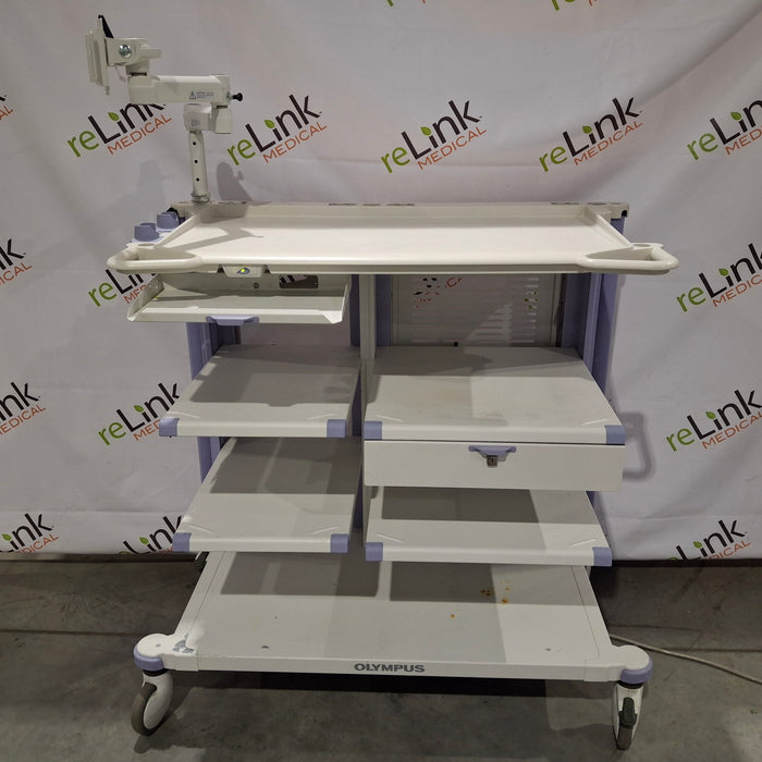 Olympus WM-DP1 Mobile Endoscopy Workstation Cart