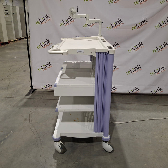 Olympus WM-DP1 Mobile Endoscopy Workstation Cart