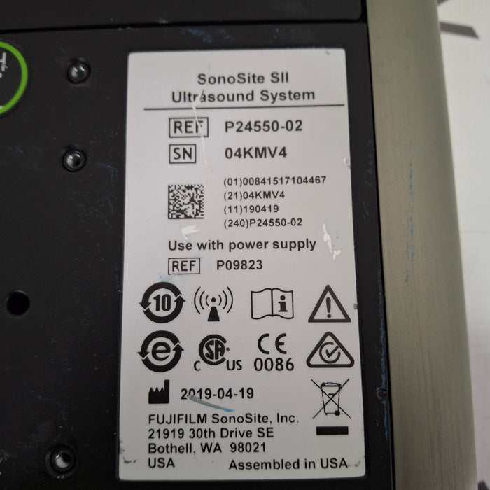 Sonosite SII Ultrasound