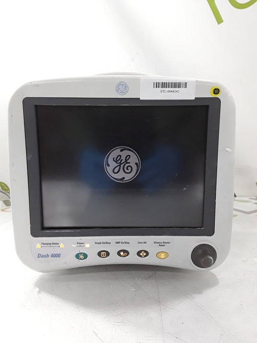 GE Healthcare Dash 4000 - GE/Nellcor SpO2 Patient Monitor