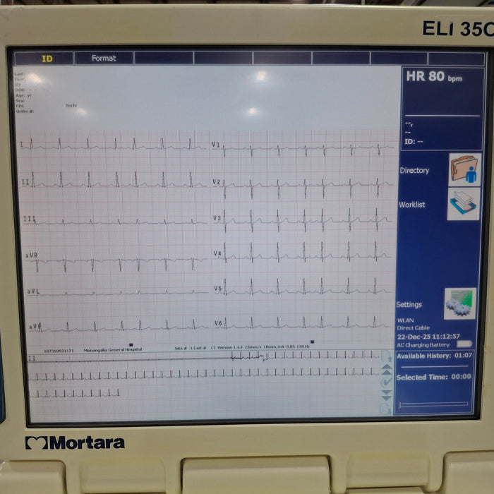 Mortara Eli 350 ECG