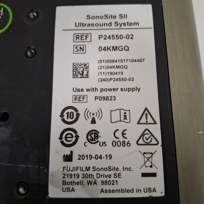 Sonosite SII Ultrasound
