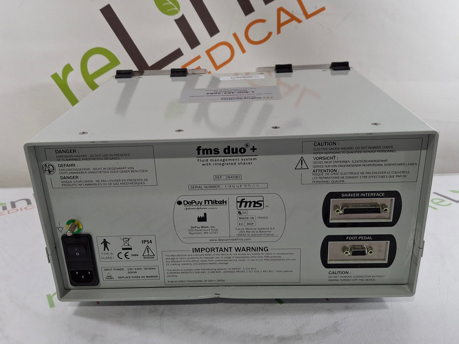 FMS Group FMS duo+ Fluid Management System