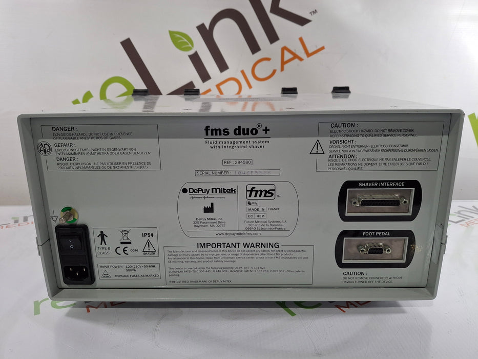 FMS Group FMS duo+ Fluid Management System