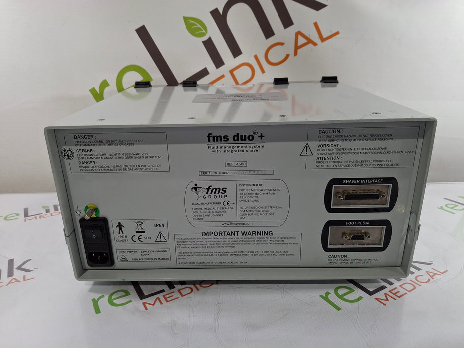 FMS Group FMS duo+ Fluid Management System