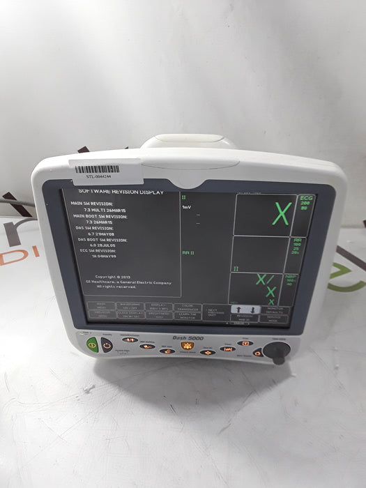 GE Healthcare Dash 5000 - GE/Nellcor SpO2 Patient Monitor