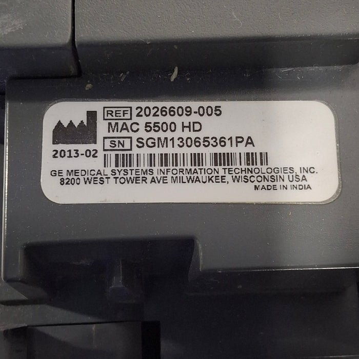 GE Healthcare MAC 5500 HD ECG without CAM Module