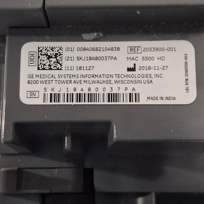 GE Healthcare MAC 5500 HD ECG without CAM Module