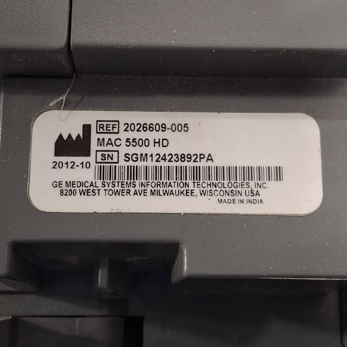 GE Healthcare MAC 5500 HD ECG without CAM Module