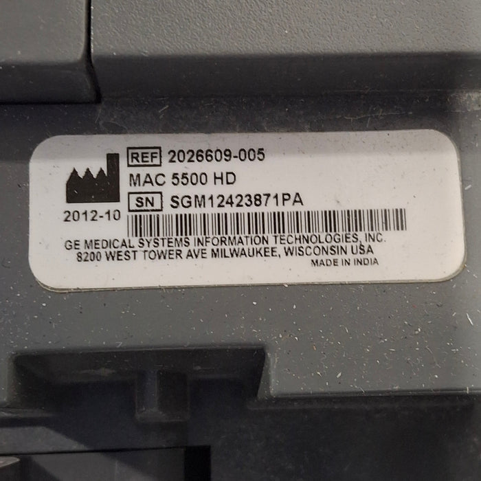 GE Healthcare MAC 5500 HD ECG without CAM Module
