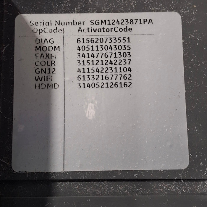 GE Healthcare MAC 5500 HD ECG without CAM Module