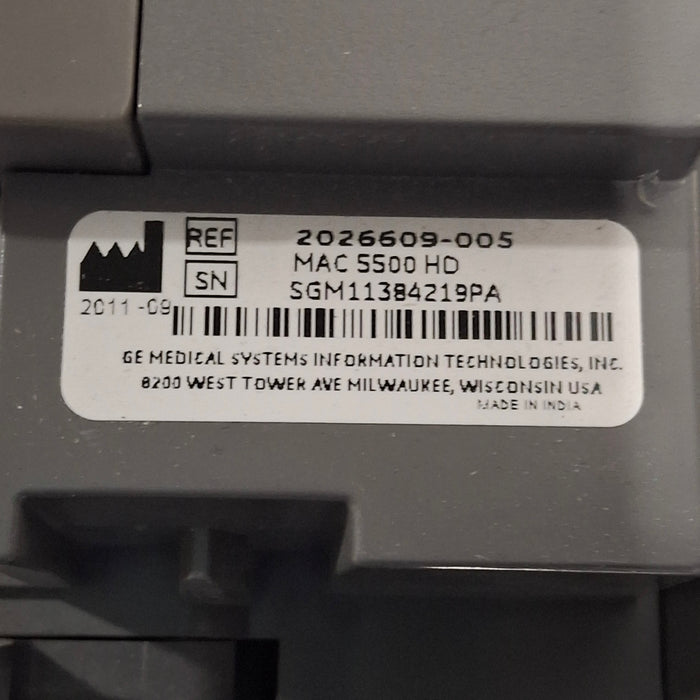 GE Healthcare MAC 5500 HD ECG without CAM Module