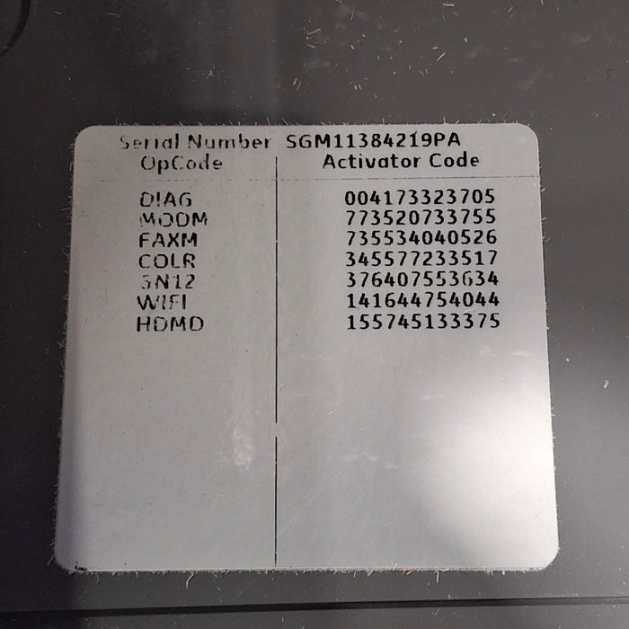 GE Healthcare MAC 5500 HD ECG without CAM Module