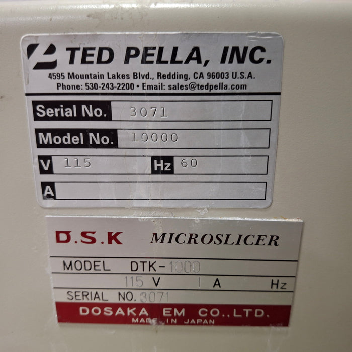 D.S.K. DTK-1000 Microslicer