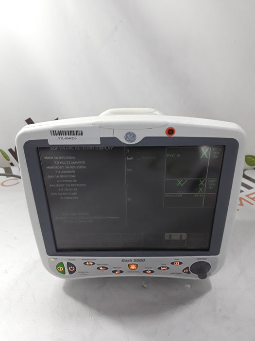GE Healthcare Dash 5000 - GE/Nellcor SpO2 Patient Monitor