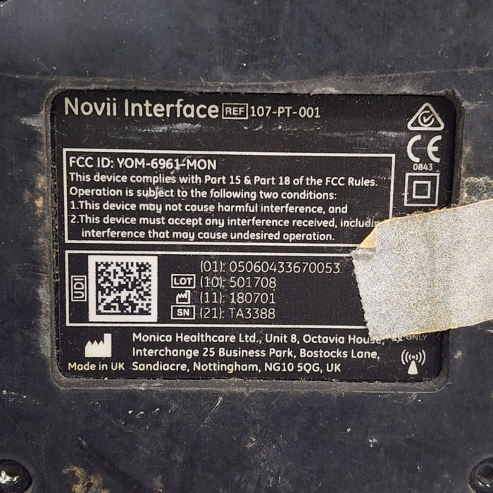 Monica Healthcare Limited 107-PT-001 Fetal Monitor