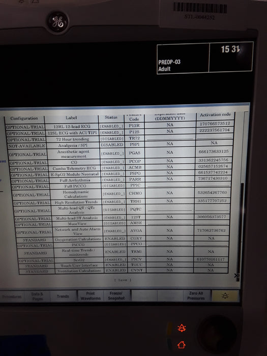 GE Healthcare Carescape B650 Patient Monitor