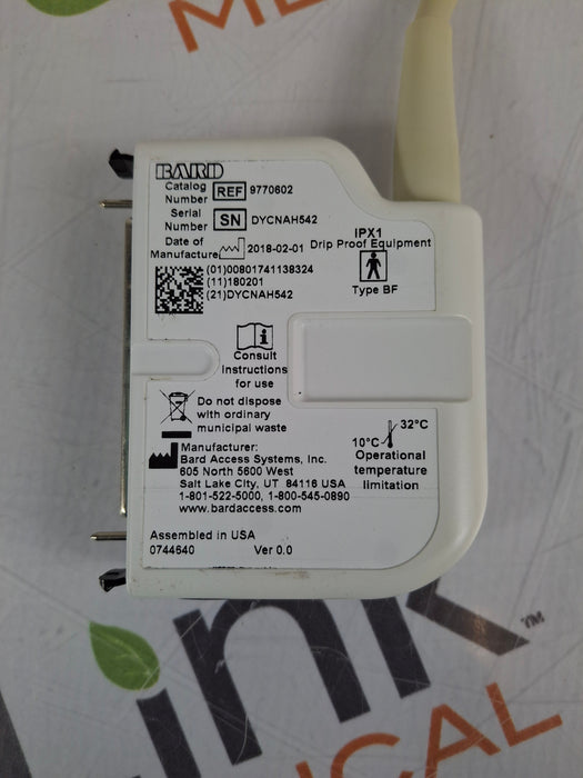 Bard Medical 9770602 Ultrasound Probe