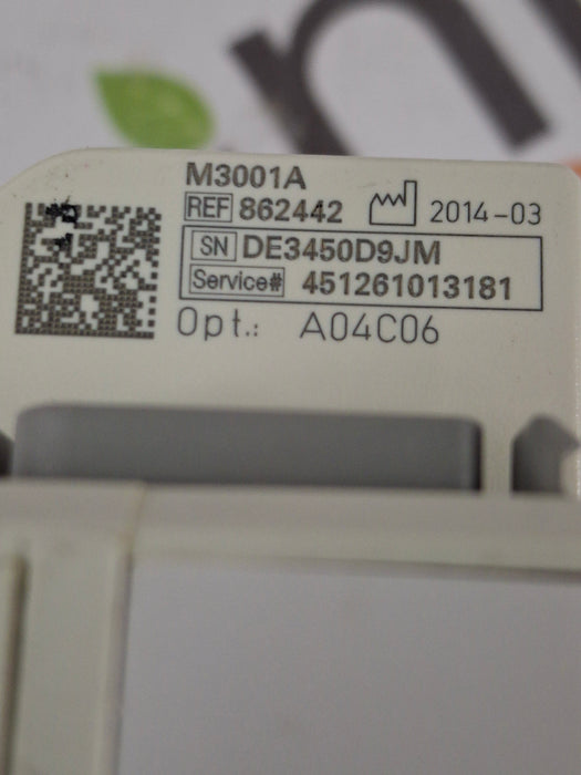 Philips M3001A-A04C06 OxiMax SpO2, NIBP, ECG, Temp, IBP MMS Module