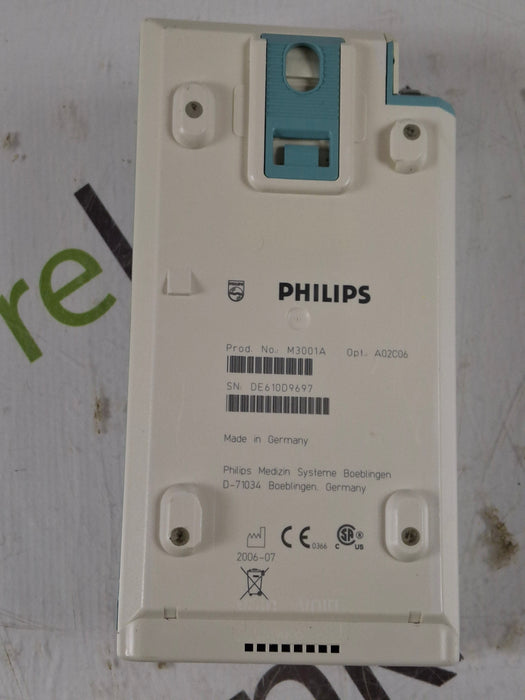 Philips M3001A-A02C06 OxiMax SpO2, NIBP, ECG, Temp, IBP MMS Module
