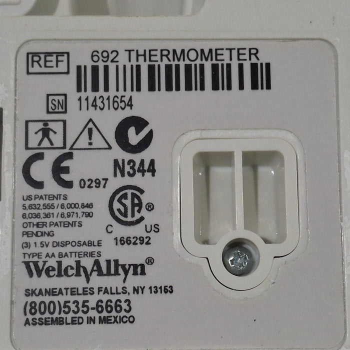 Welch Allyn SureTemp Plus 692 Thermometer