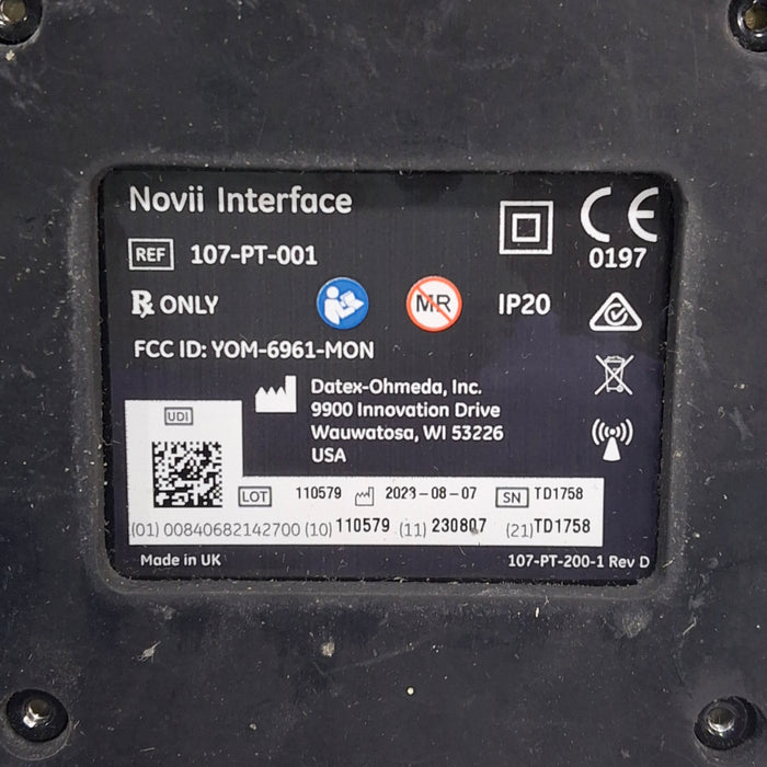 Monica Healthcare Limited 107-PT-001 Fetal Monitor